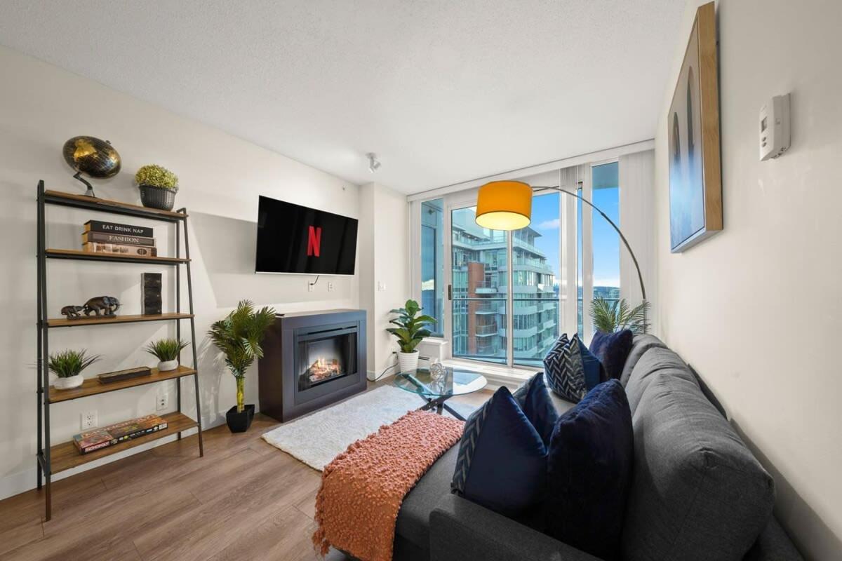 Dazzling Condo By Stadium Downtown With Free Parking Vancouver Dış mekan fotoğraf